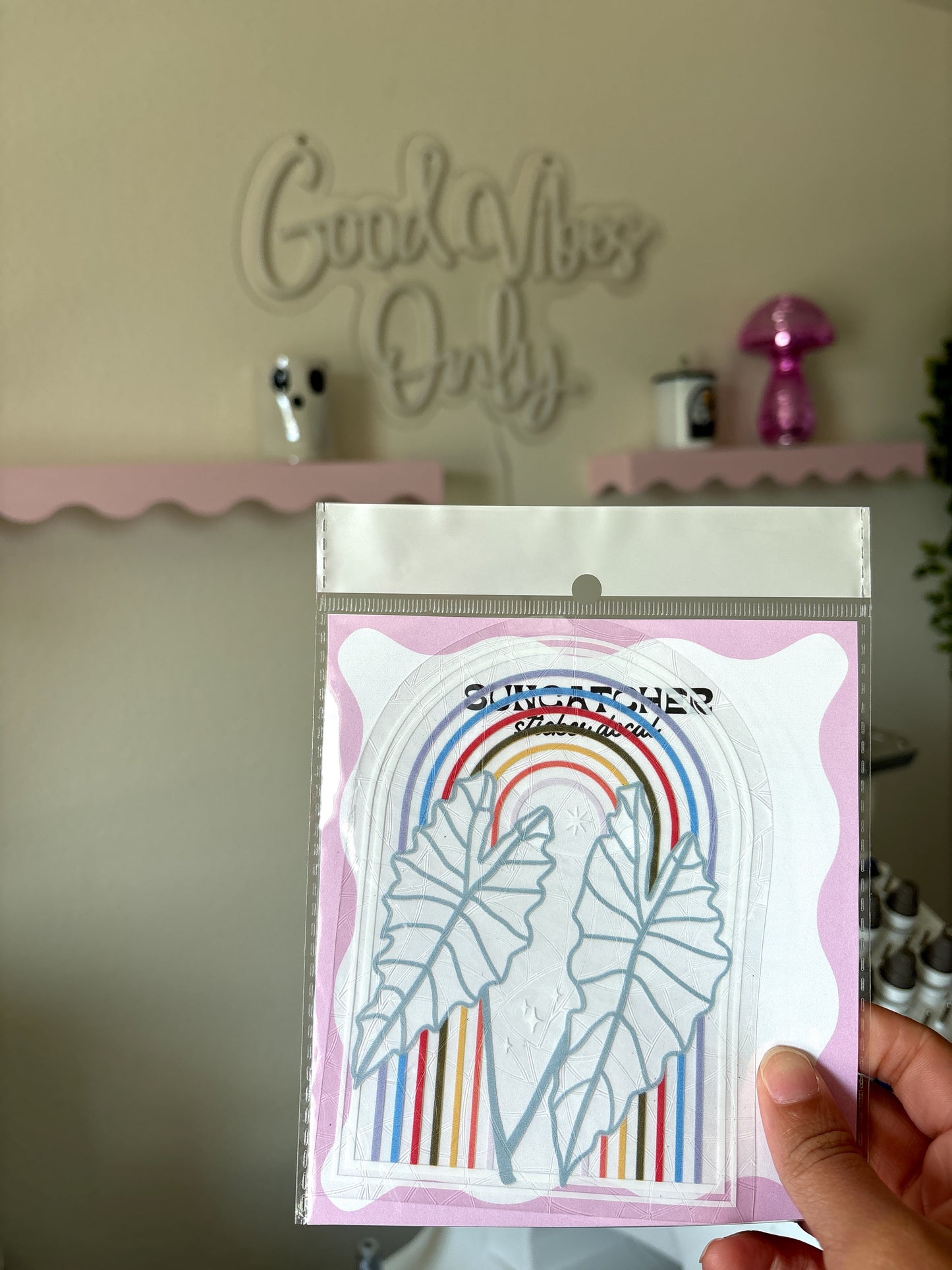 Rainbow Sun-catcher Sticker