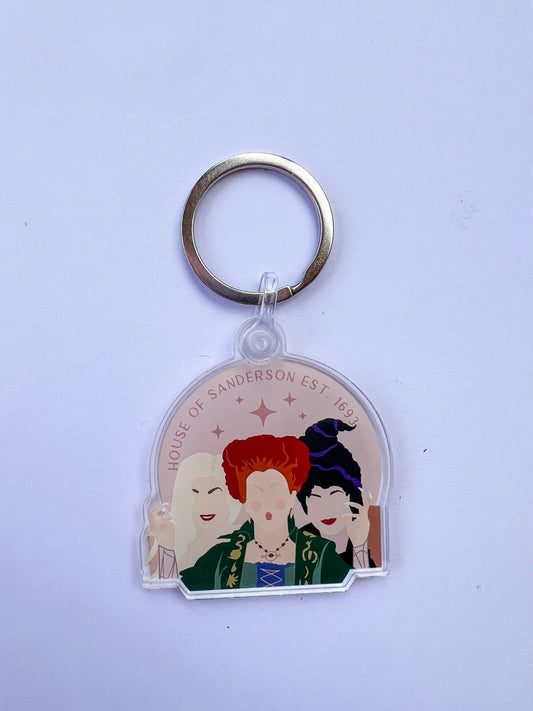 The Sanderson sisters keychain