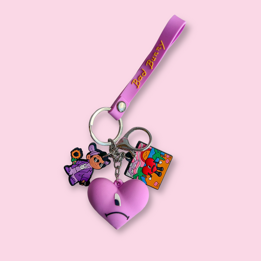 Purple keychain