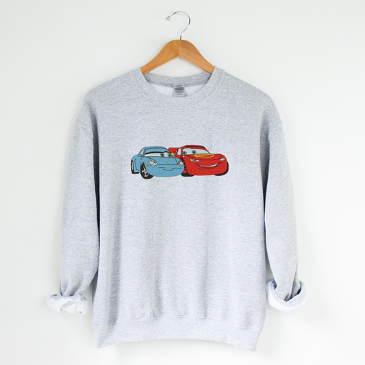Kids Cars Embroidered sweater