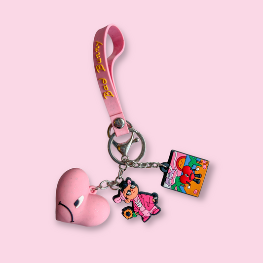 Pink keychain